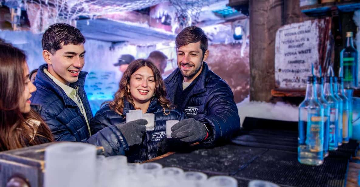 Amsterdam: Icebar Entry Ticket with 3 Drinks